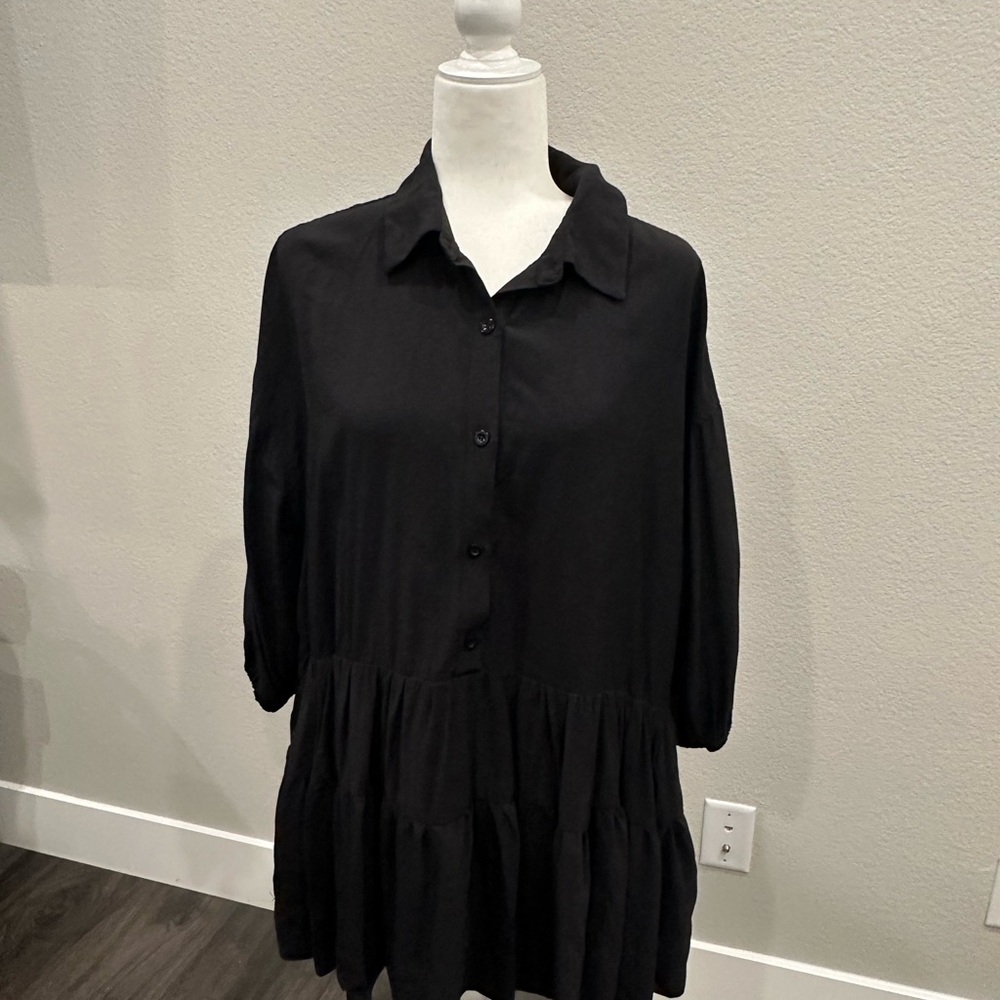 Size M Black Mini Dress